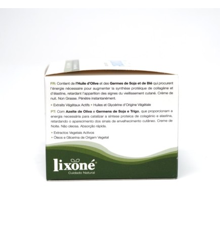 Crema de Noche de Aceite de Oliva. Lixoné